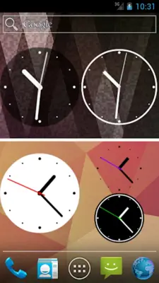 Simple Analog Clock android App screenshot 6