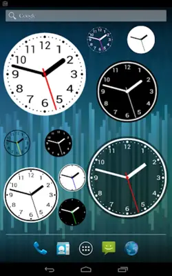 Simple Analog Clock android App screenshot 7